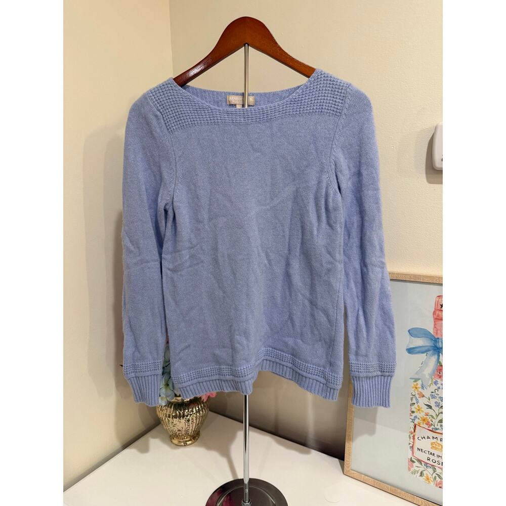 Benedetta B. Italian Merino Wool & Cashmere Blend Pullover Sweater - Size M